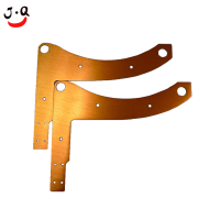 Custom aluminum parts 3mm aluminium sheet metal with bend folding / tapping and coloured anodising